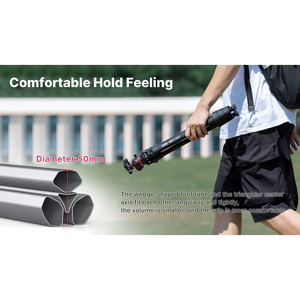 Ulanzi Ombra Trípode Perfecto Para Viajes Liviano y Estable 10