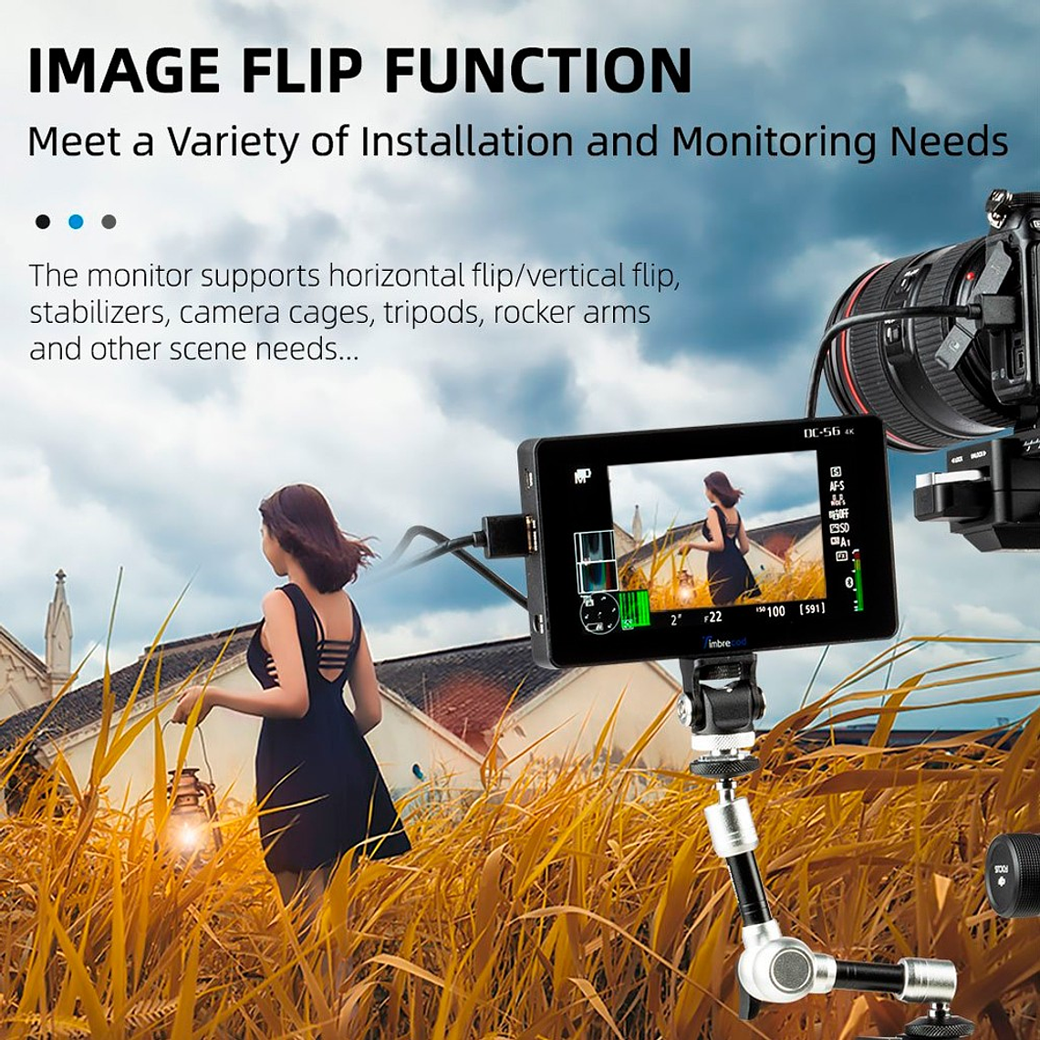 Timbrecod DC-56 Monitor 1920*1080 pixeles de Resolución 14