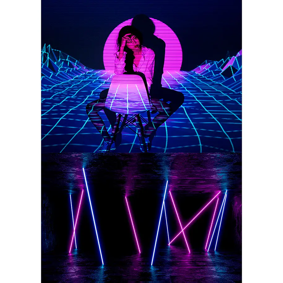 Triopo LB-100 Espada Led RGB 100 Cms 10
