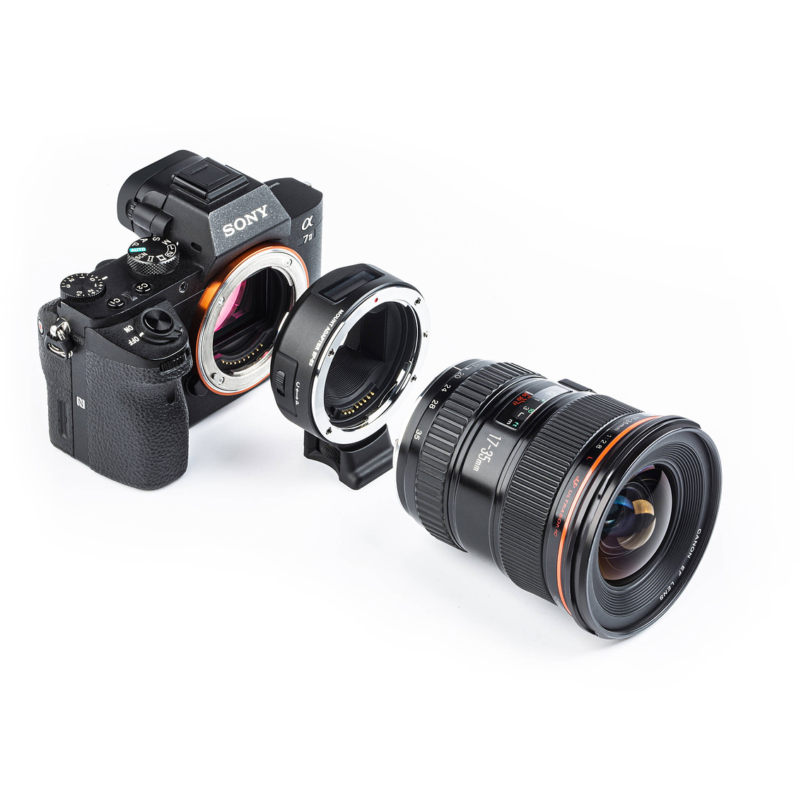 Viltrox Mark V EF-E5 Adaptador Lentes Canon EF a Cuerpos Sony E, Con Pantalla OLED 12