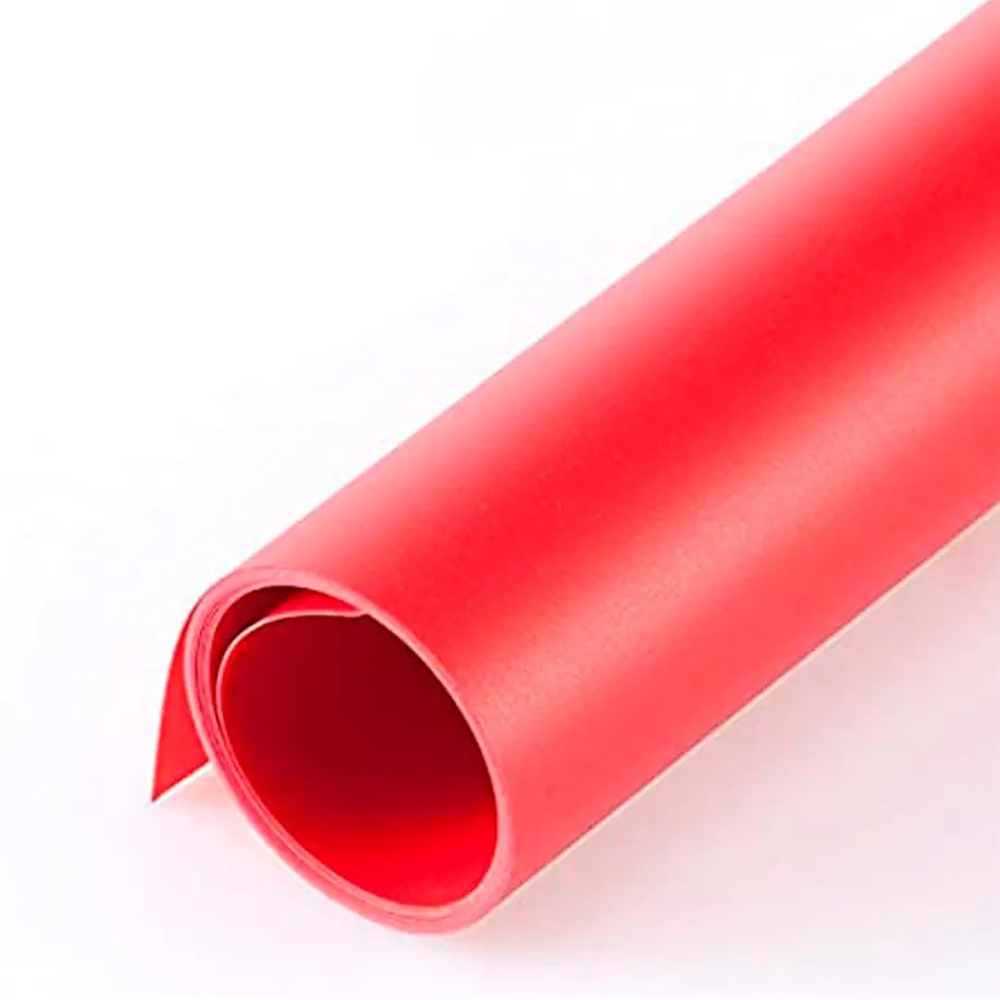 Fancier Fondo Lavable de PVC  68*130cm Rojo 1