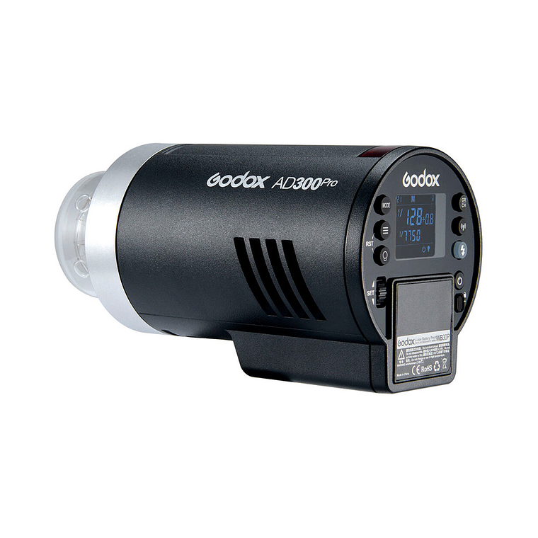 Godox AD300PRO Flash Estudio Compacto Con Batería 7