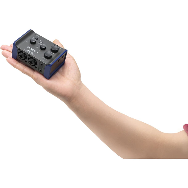Zoom AMS-24 2x4 USB Interfaz de Audio Para Streaming y Músicos 8