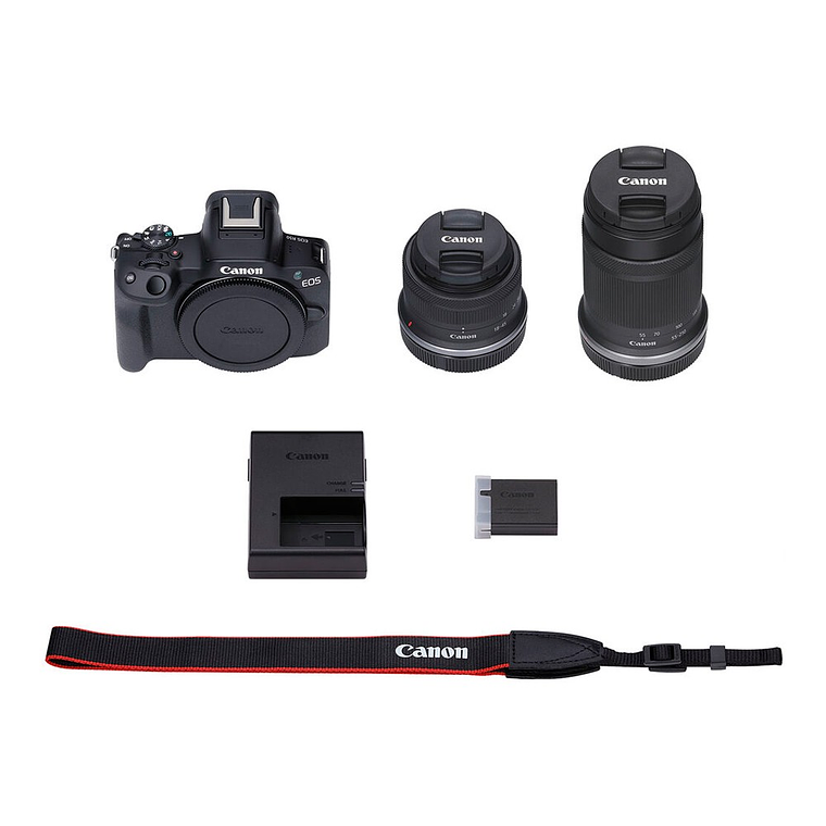 Canon EOS R50 RF-S 18-45mm f/4.5-6.3 IS STM + RF-S 55-210mm f/5-7.1 IS STM 21