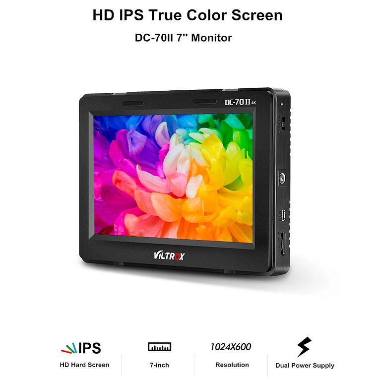 Viltrox DC-70 II 4K Monitor Hdmi Para Cámaras 27