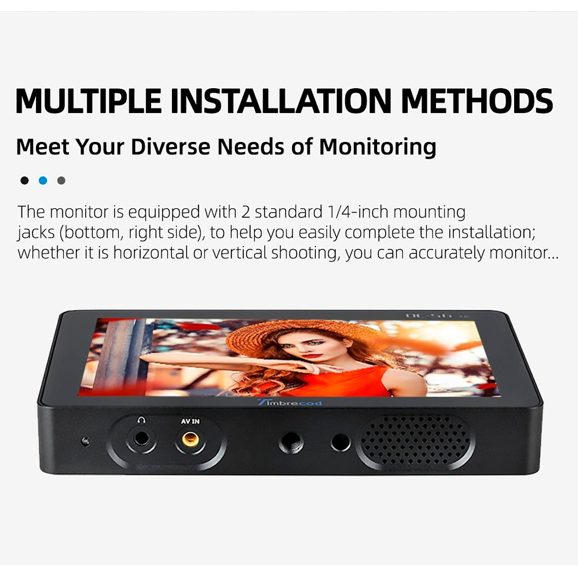 Timbrecod DC-56 Monitor 1920*1080 pixeles de Resolución 18
