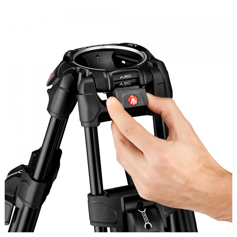 Manfrotto TRIPODE DE PATA DOBLE 645 FTT ALUMINIO MS  75/100mm 3