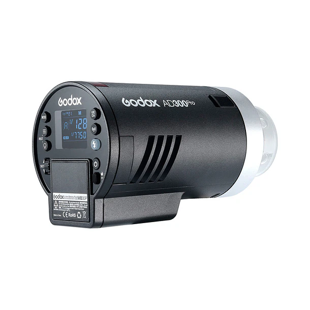 Godox AD300PRO Flash Estudio Compacto Con Batería 8