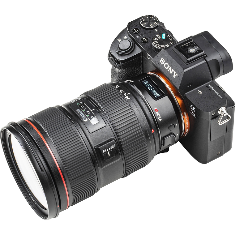 Viltrox Mark V EF-E5 Adaptador Lentes Canon EF a Cuerpos Sony E, Con Pantalla OLED 14
