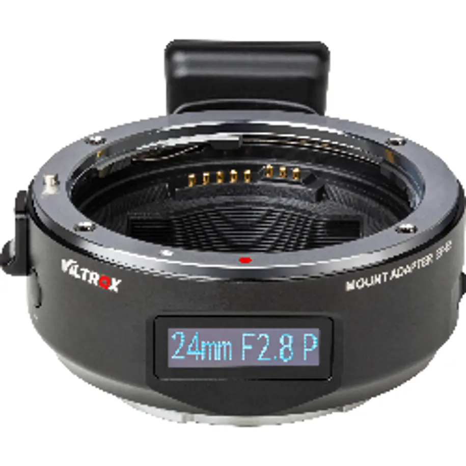 Viltrox Mark V EF-E5 Adaptador Lentes Canon EF a Cuerpos Sony E, Con Pantalla OLED 15