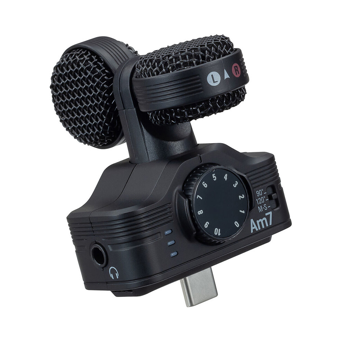 Zoom Am7 Micrófono estéreo Mid-Side para dispositivos Android con conector USB-C 1