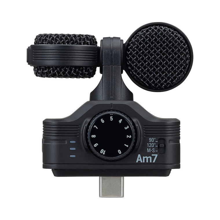 Zoom Am7 Micrófono estéreo Mid-Side para dispositivos Android con conector USB-C 2