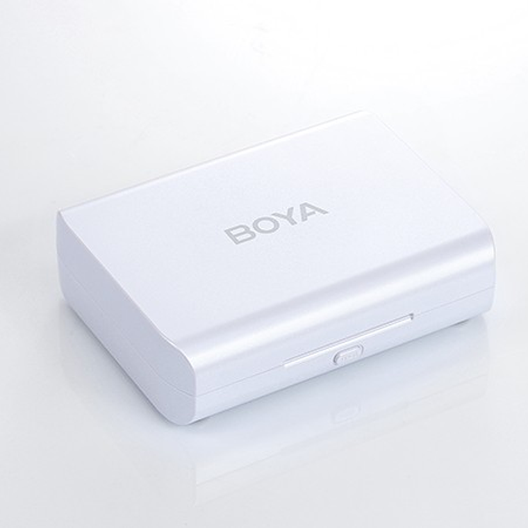 Boya BY-XM6-K2W Micrófono Inalámbrico Doble  Compacto de 2.4GHz COLOR WHITE 6