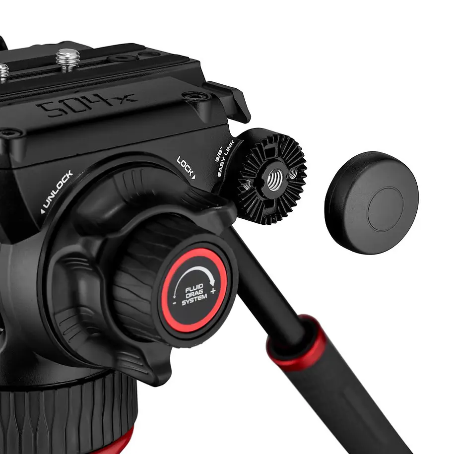 Manfrotto CABEZAL DE VIDEO CON BASE 504X 8
