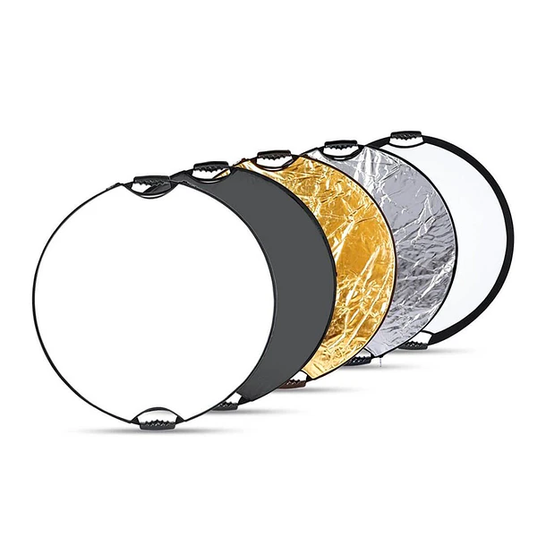 Fancier RE201B Reflector Circular 5 superficies, 110 cms Con Empuñadura 4