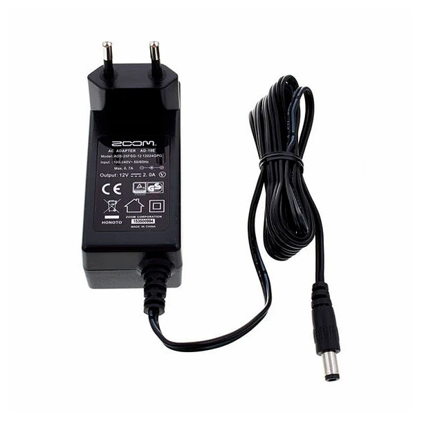 Zoom AD-19E Adaptador 12V Para equipos ZOOM 2