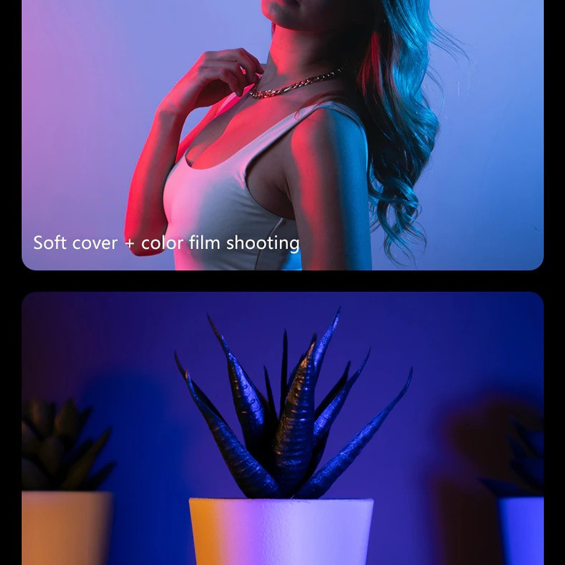 Lynca D15 Set de Accesorios Para Flash, Gran Difusor Silicona, Filtros Colores y Grid 5