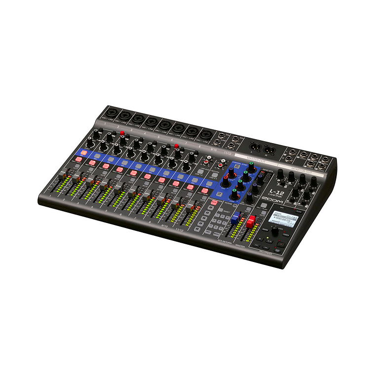 Zoom LiveTrak L-12 - Mezclador digital de 12 canales y grabador multipista 5