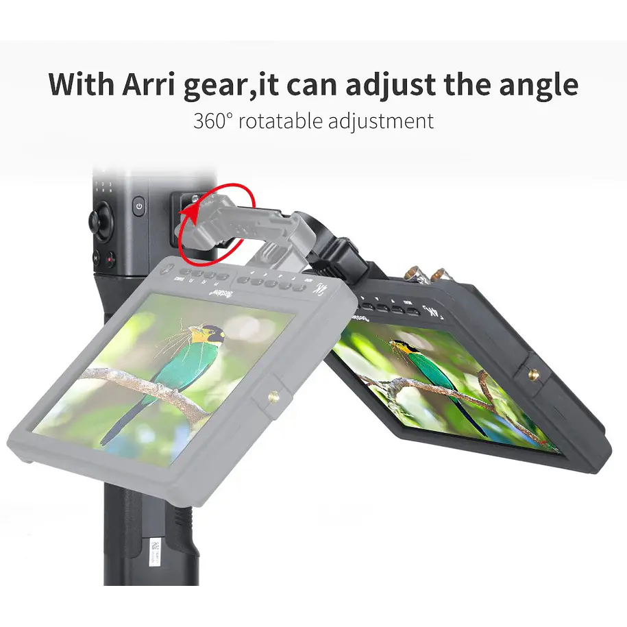 Uurig DH11 Barra de Extensión Para Dji Ronin S Permite Montar Luces, monitores y Micrófonos 3