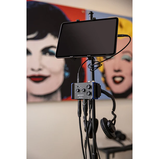 Zoom AMS-24 2x4 USB Interfaz de Audio Para Streaming y Músicos 17