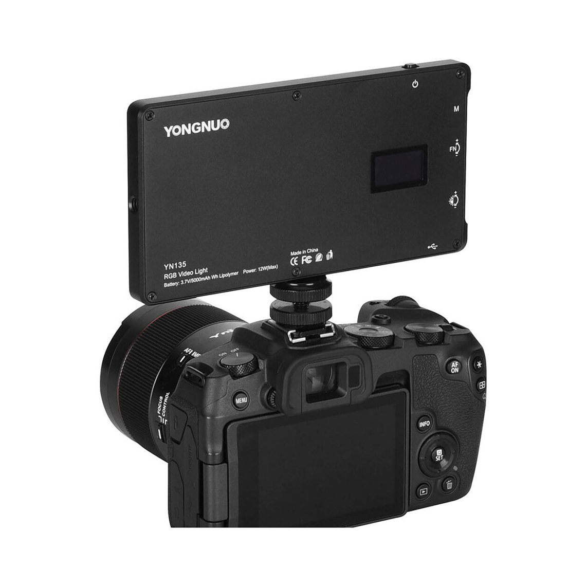 Yongnuo YN135 Lámpara de Leds Multicolor 8