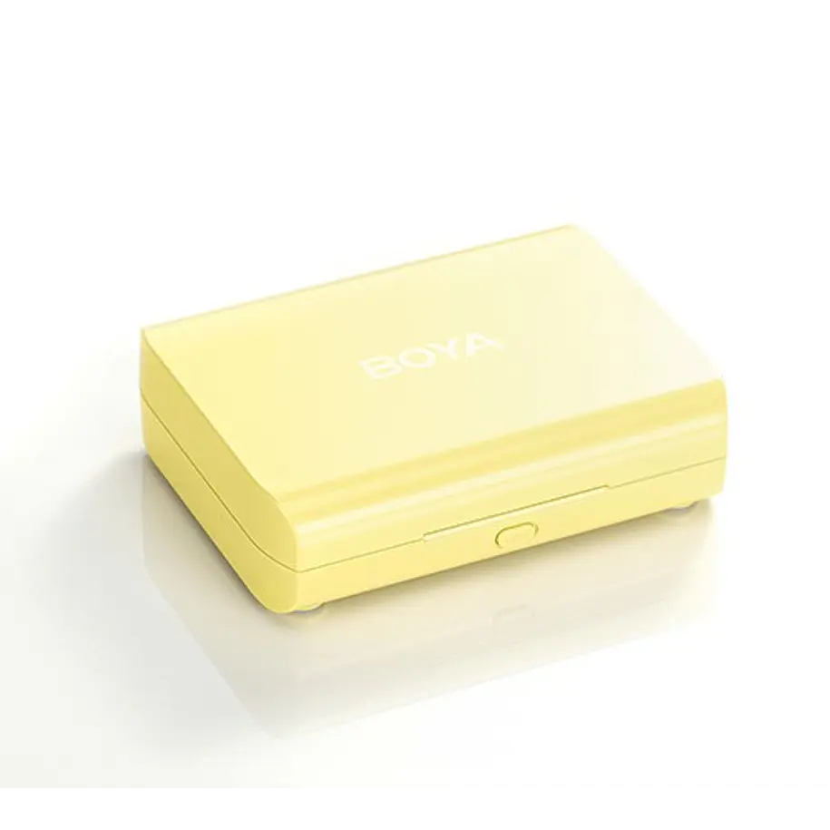 Boya BY-XM6-K2Y Micrófono Inalámbrico Doble  Compacto de 2.4GHz COLOR YELLOW 6