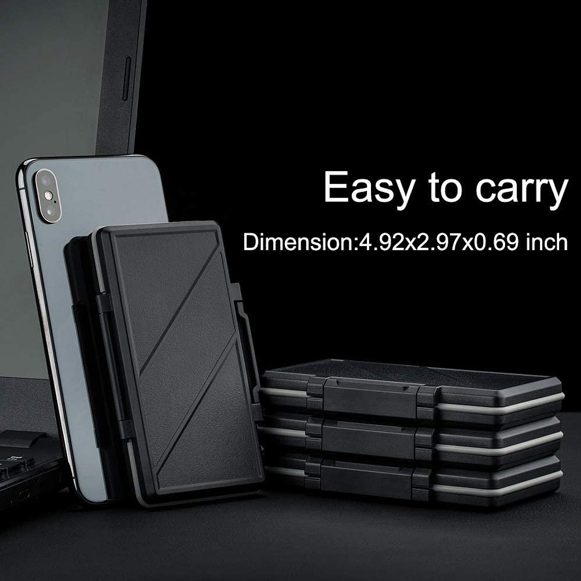 JJC Estuche Rígido Para Memorias SD y Micro SD 6