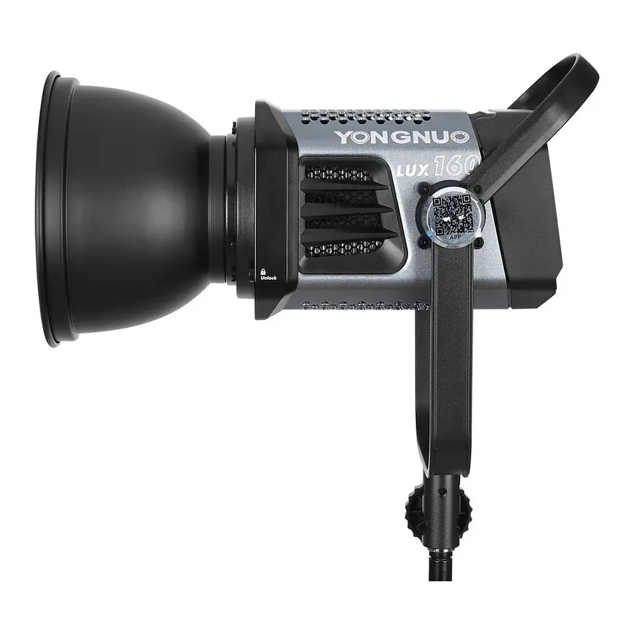 Yongnuo LUX160 5600K Cañón Led Para Foto o Video de Montura Bowens 7