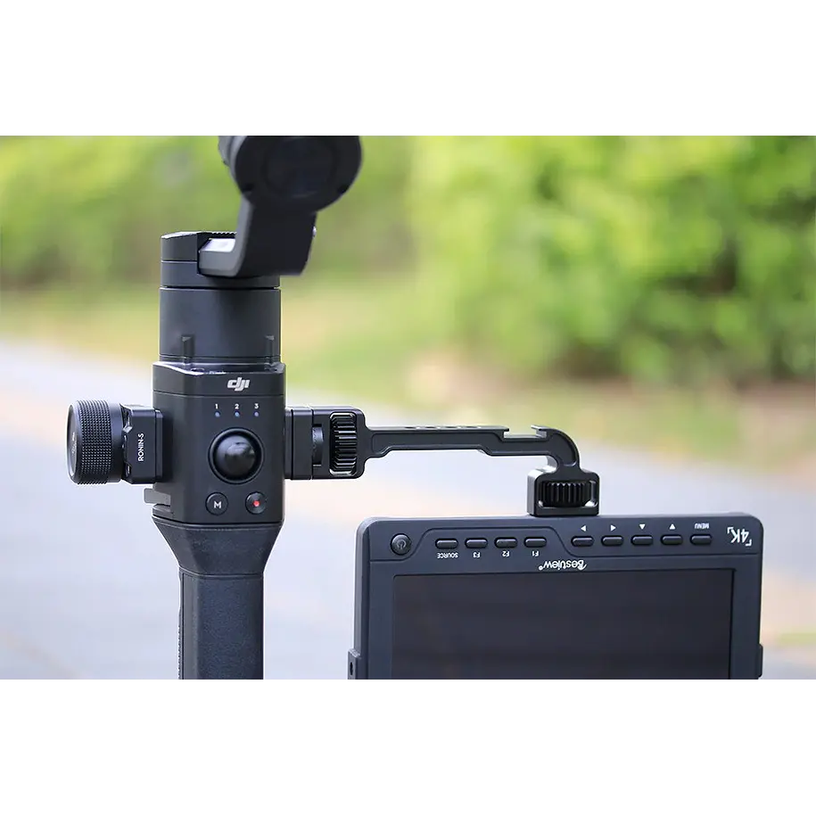 Uurig DH11 Barra de Extensión Para Dji Ronin S Permite Montar Luces, monitores y Micrófonos 6
