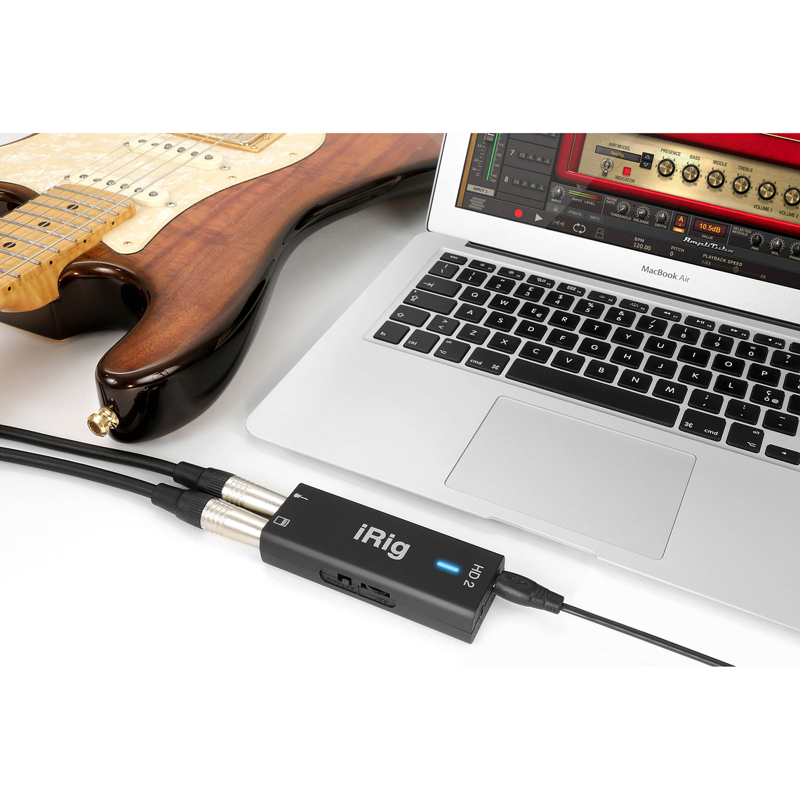 Ik Multimedia iRig HD2 Interfaz de Audio Para Guitarra Compatible Con iOS/Mac/Windows 20
