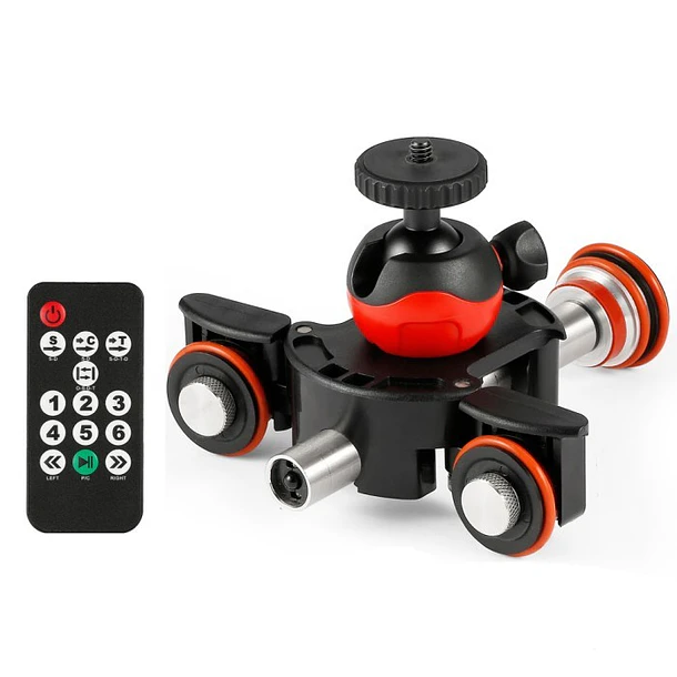 Lensgo L8x Dolly Slider a Control Remoto 1