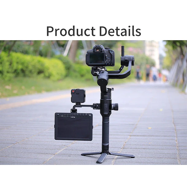 Uurig DH11 Barra de Extensión Para Dji Ronin S Permite Montar Luces, monitores y Micrófonos 7