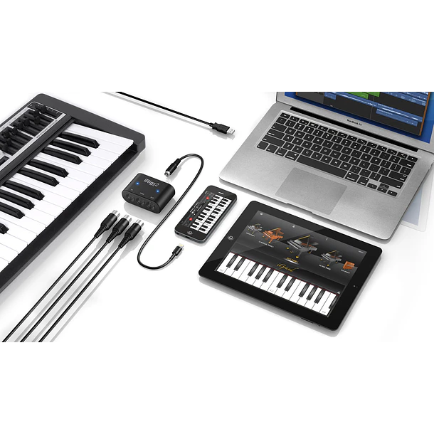 Ik Multimedia iRig MIDI 2 Interfaz Midi Para Iphone y Computadores (mac / pc) 3