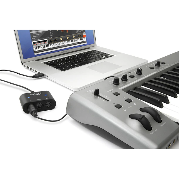 Ik Multimedia iRig MIDI 2 Interfaz Midi Para Iphone y Computadores (mac / pc) 4