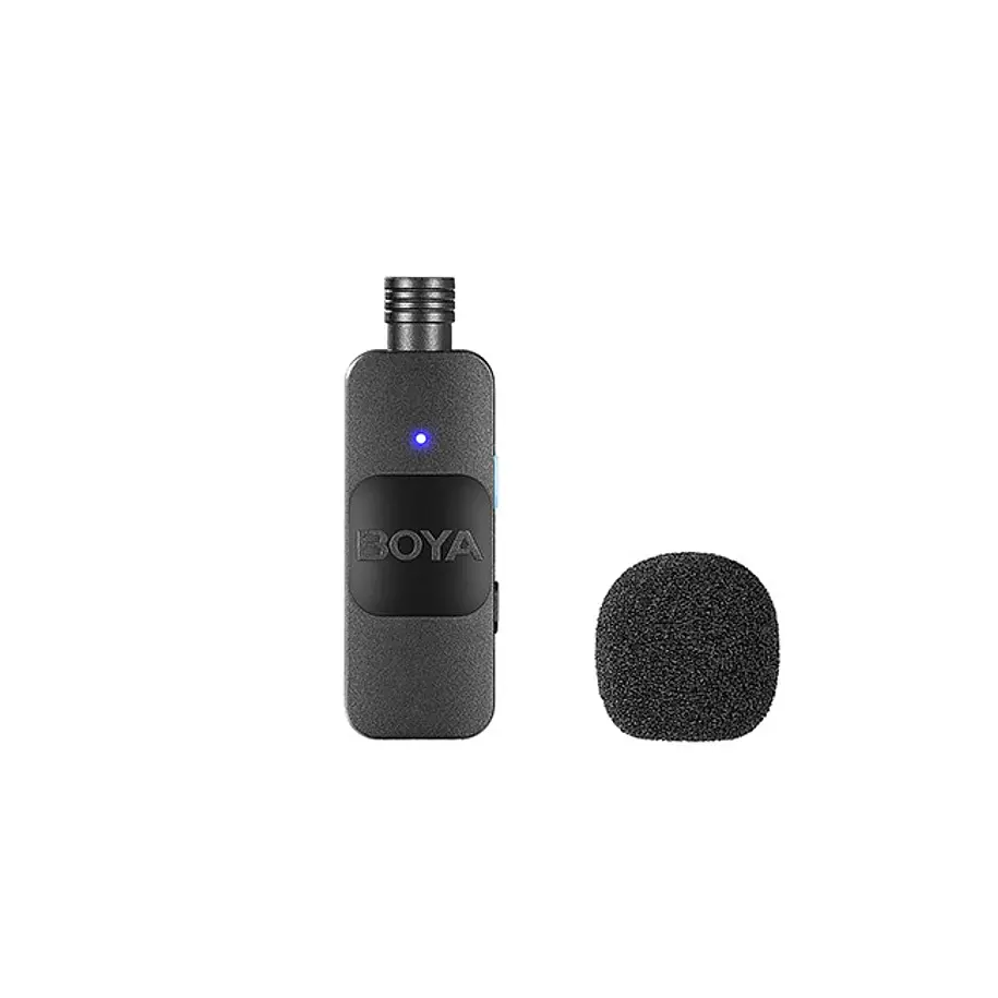 Boya BY-V2 Micrófono Inalámbrico Doble Ultra Compacto y Portable 2.4GHz Conector Lightning 2