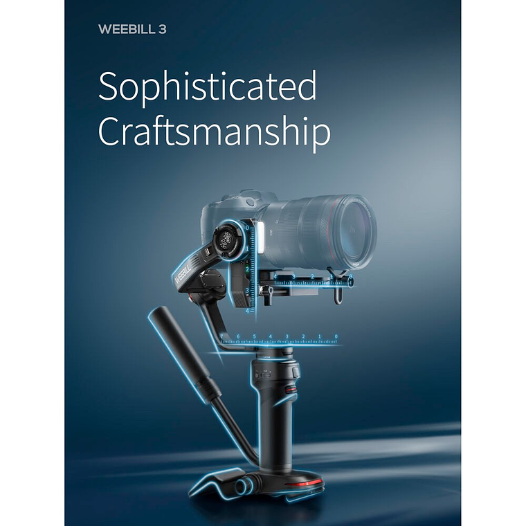 Zhiyun WEEBILL-3 Gimbal Estabilizador 35