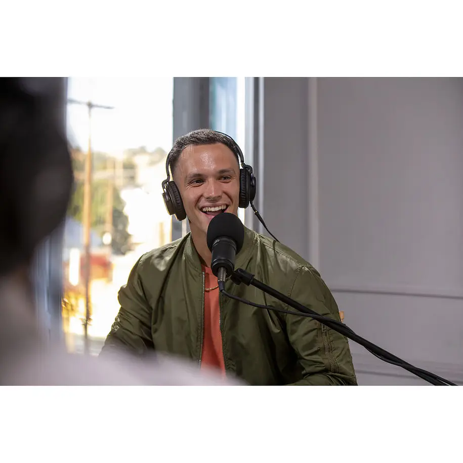 Zoom ZDM-1PMP Pack Podcast Micrófono Profesional Con Audífonos y Trípode 24