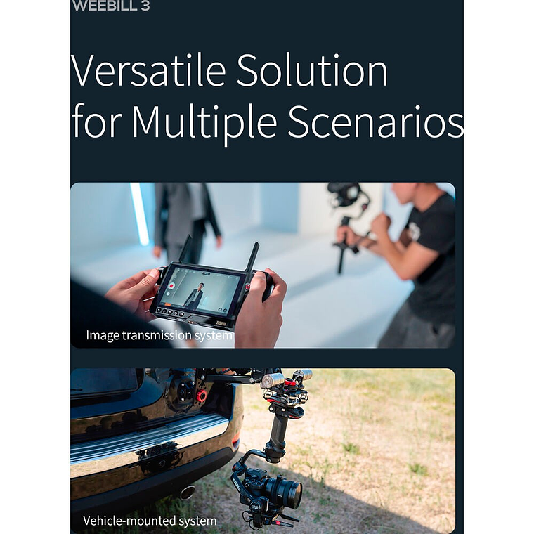 Zhiyun WEEBILL-3 Gimbal Estabilizador 36