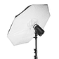 Godox UBL-085S Paraguas Plateado Con Difusor Super Compacto Para Ad300pro u Otros Equipos - Miniatura 9