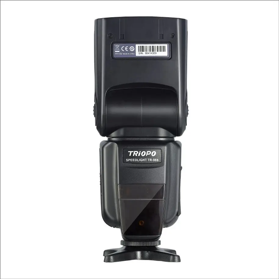 Triopo TR-988 Flash Para Canon y Nikon Alta Velocidad 1/8000 HSS E-TTL I-TTL GN58 3