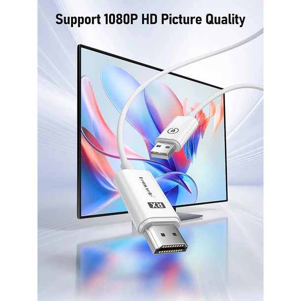 Lemorele Transmisor de Video Inalámbrico Simple HDMI / HDMI Hasta 50m 2