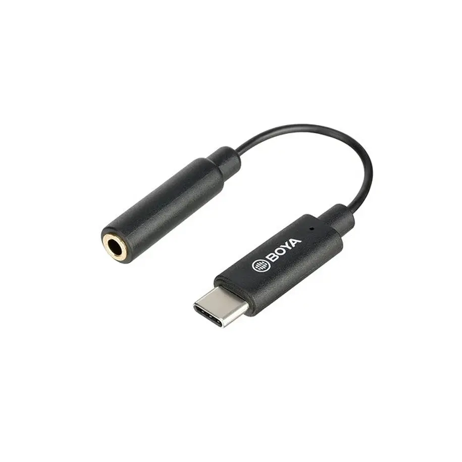 Boya BY-K9 Mini Cable 3,5mm Hembra TRRS a USB-C macho 1