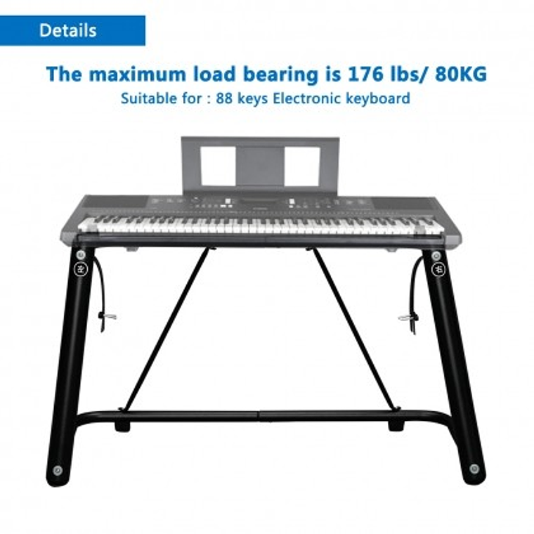 Hebikuo Atril Para Piano Digital Q-98 2