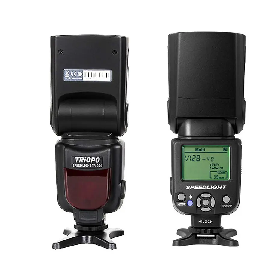 Triopo TR-950 Flash Montura Universal de Contacto Central 3