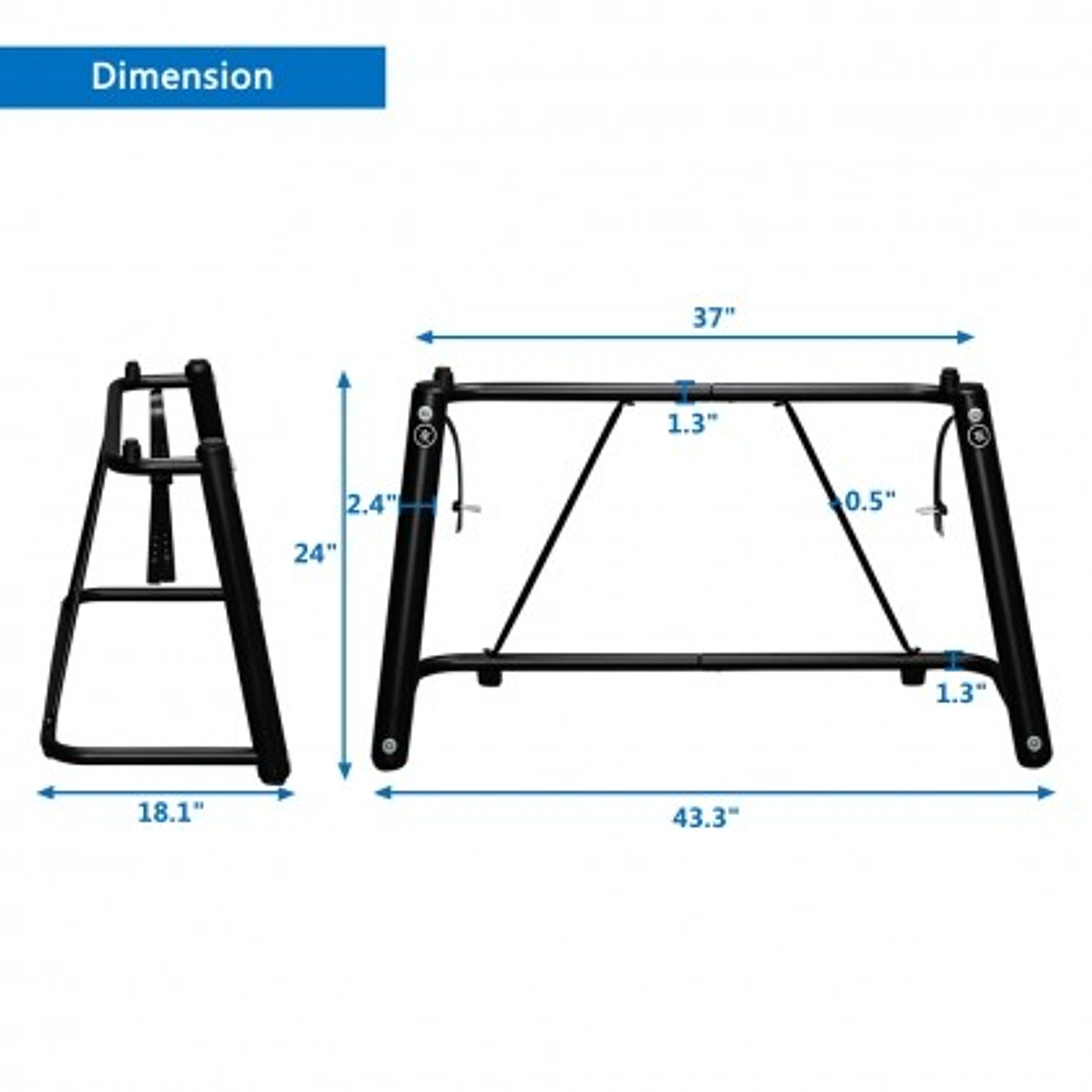 Hebikuo Atril Para Piano Digital Q-98 3