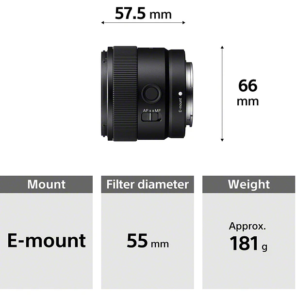 Sony Lente 11mm F1.8   SEL11F18 10