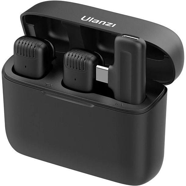Ulanzi J12 USB-C Micrófono Doble Inalámbrico 1
