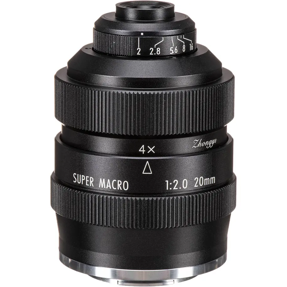 Mitakon Zhongyi Super Macro 4.5x 20mm f/2  para Canon EF 6