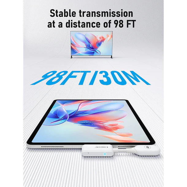 Lemorele P10 Transmisor de Video Inalámbrico Simple Desde USB-C a HDMI 4
