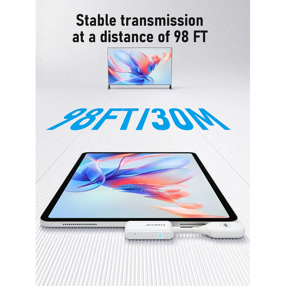 Lemorele P10 Transmisor de Video Inalámbrico Simple Desde USB-C a HDMI 4